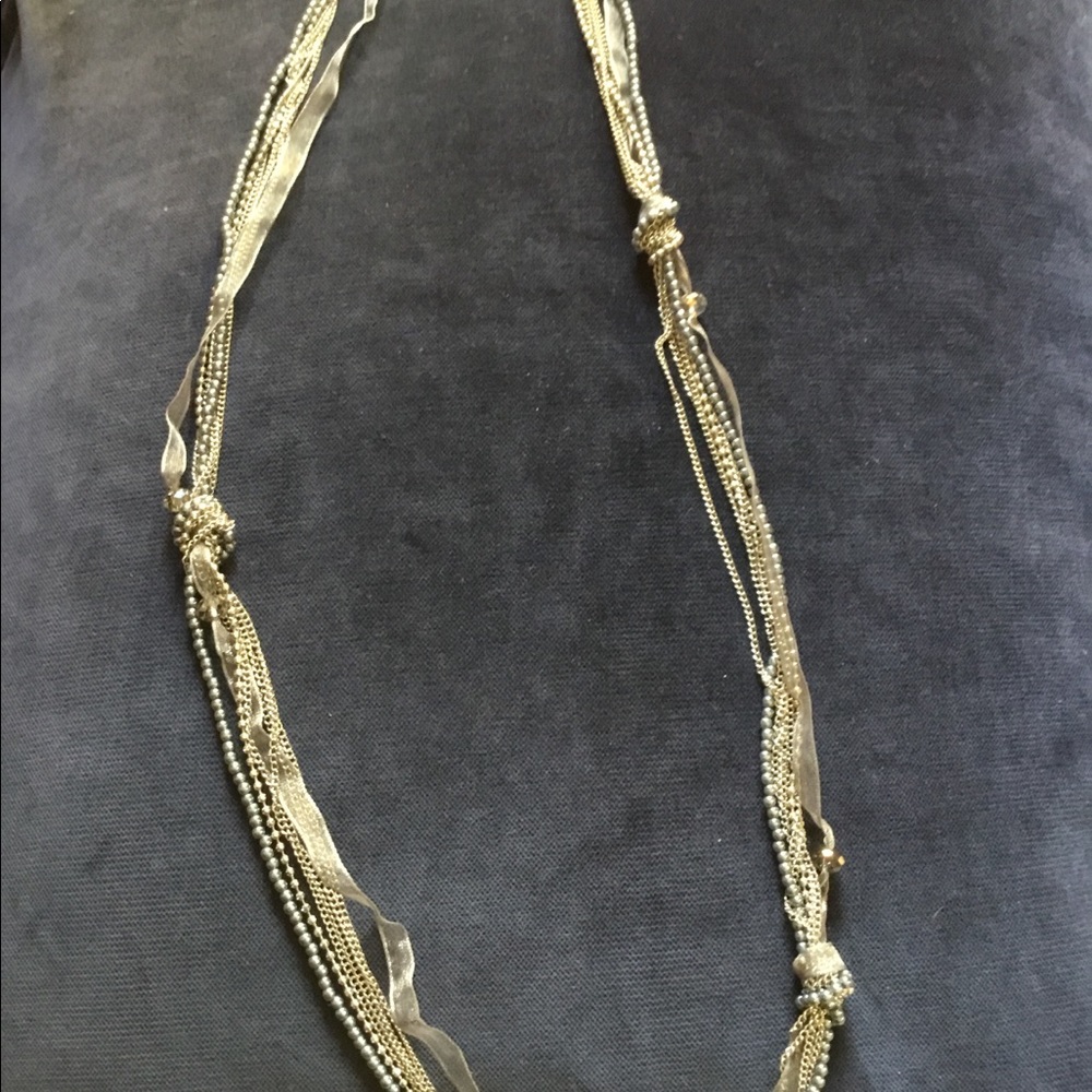 Multi- textured Necklace